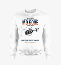 Thumbnail for MD Helicopters MD 500E design on white sweatshirt
