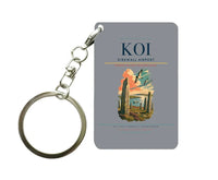 Thumbnail for Kirkwall Airport (KOI) design on gray key chain