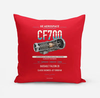 Thumbnail for CF700 design on red pillow
