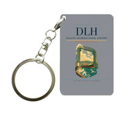 Thumbnail for Duluth International Airport (DLH) design on gray key chain