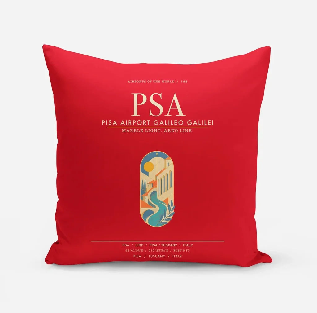 Pisa Airport Galileo Galilei PSA - Red