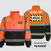 Thumbnail for Blood Type AVGAS Winter Jacket - view 7