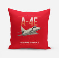 Thumbnail for A-4E Skyhawk design on red pillow