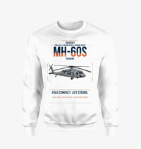 Thumbnail for Sikorsky MH-60S Seahawk design on white sweatshirt