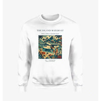 Thumbnail for VINTAGE G4065 - The Island Mailboat - Designed Sweatshirts design on white