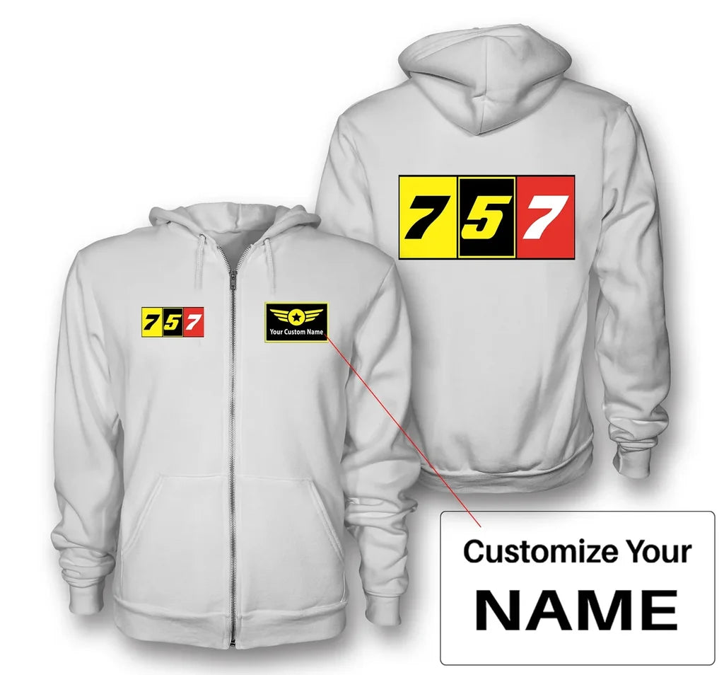 Customisable Boeing 757 Hoodie - view 7