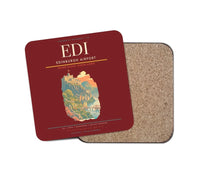 Thumbnail for Edinburgh Airport EDI - Firth Stone Heather Crest - Dark Red