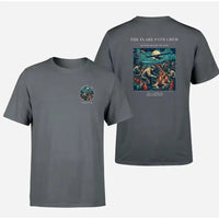 Thumbnail for VINTAGE G4252 - The Flare Path Crew - Double-Side T-Shirt design on gray double side t shirt