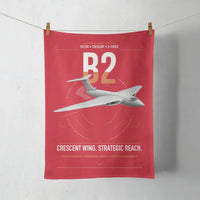 Thumbnail for Handley Page Victor B2 design on red towel
