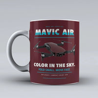 Thumbnail for Mavic Air Mug design on dark red dji