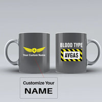Thumbnail for Customisable Blood Type AVGAS Mug - view 7