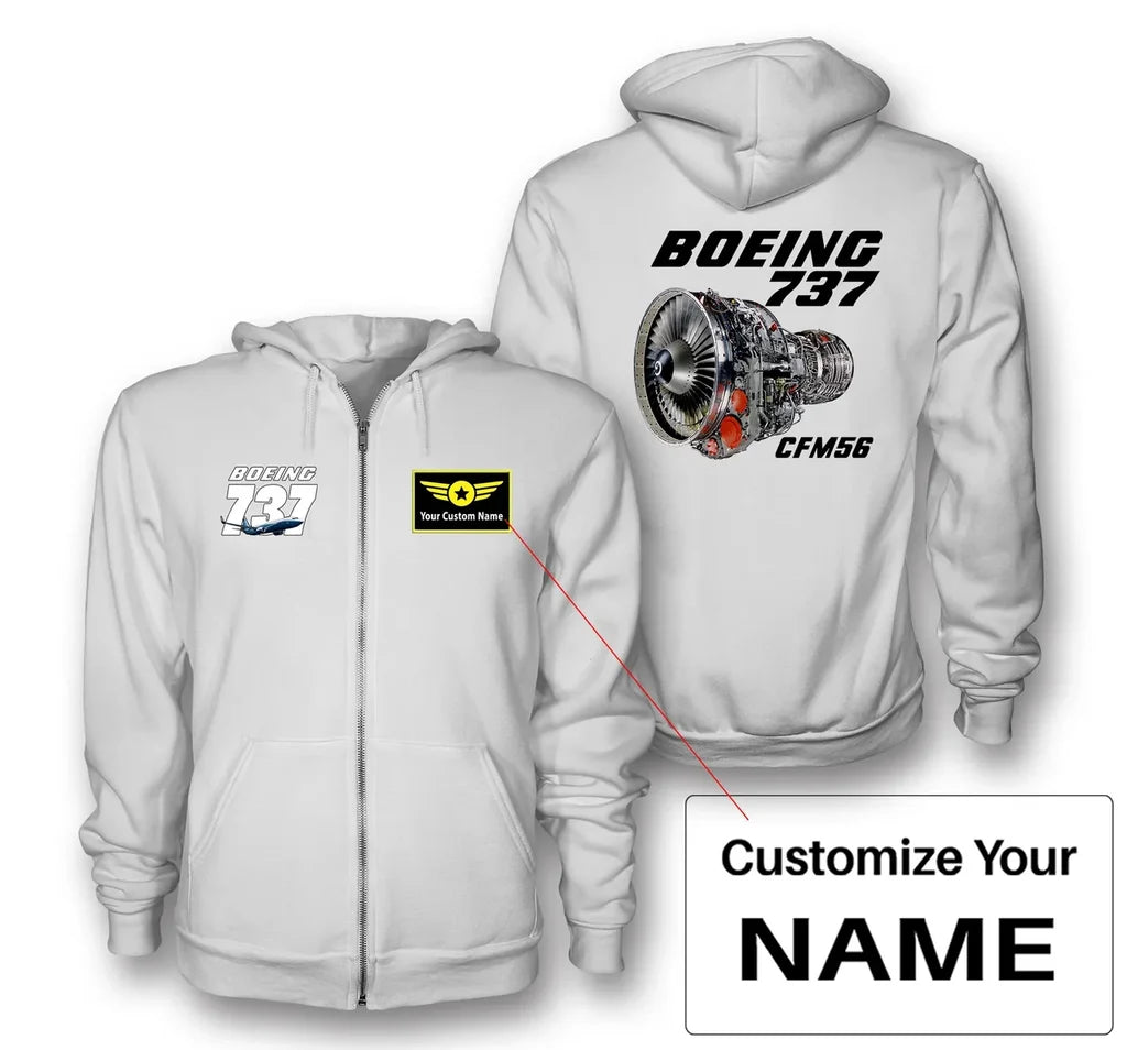 Customisable Boeing 737 Hoodie - view 7