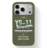 Thumbnail for NAMC YS-11A Case design on green army iphone case