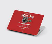 Thumbnail for PEARL 700 design on red MacBook case