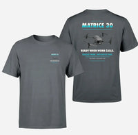 Thumbnail for DJI Matrice 30 design on gray t shirt
