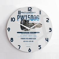 Thumbnail for PW1500G design on light gray no frame wall clock