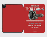 Thumbnail for TRENT XWB-97 design on red ipad tablet case