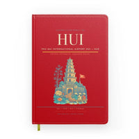 Thumbnail for Phu Bai International Airport (HUI) design on red notebook