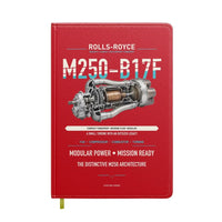 Thumbnail for M250-B17F design on red notebook