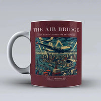 Thumbnail for VINTAGE G4099 - The Air Bridge - Ceramic Mug design on darkred