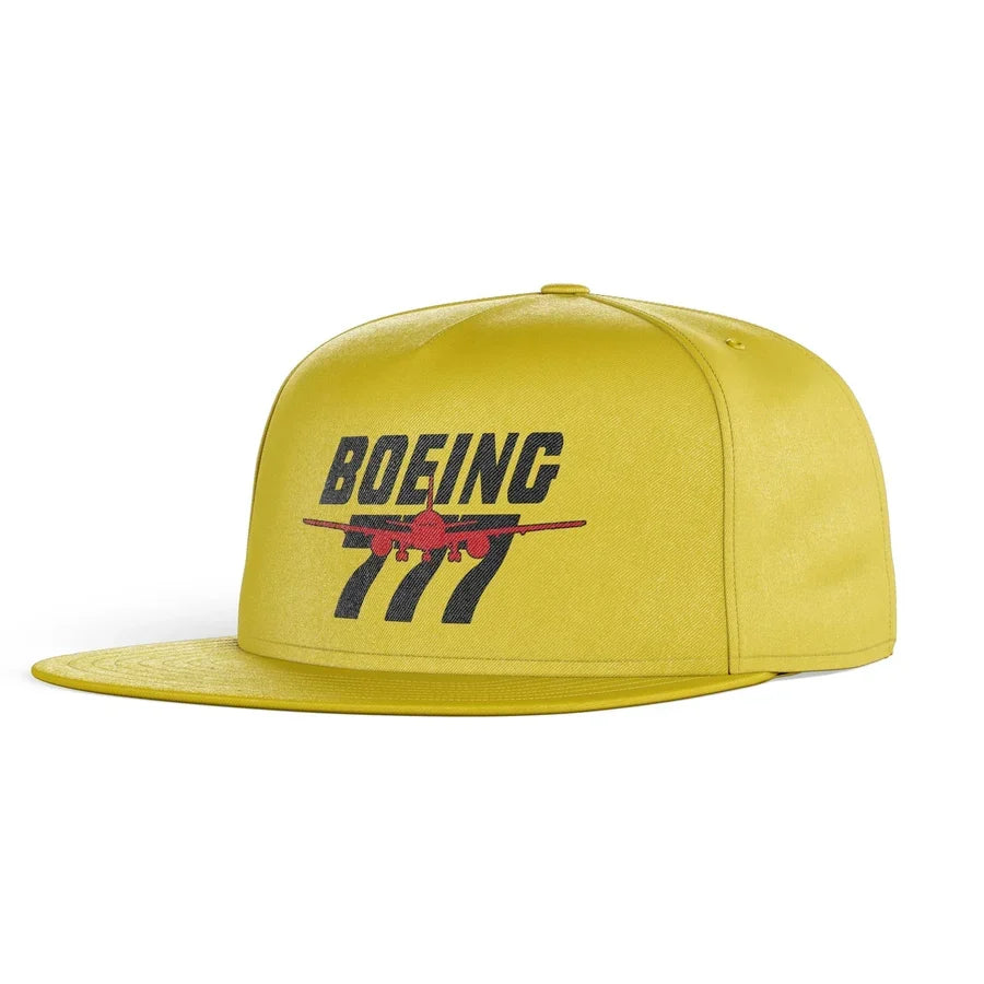 Amazing Boeing 777 snapback - yellow