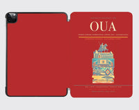 Thumbnail for Thomas Sankara International Airport (OUA) design on red ipad tablet case