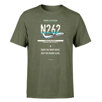 Thumbnail for Nord 262A design on green army single side