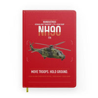Thumbnail for NHIndustries NH90 TTH design on red notebook