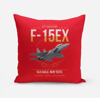 Thumbnail for F-15EX Eagle II design on red pillow