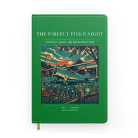 Thumbnail for VINTAGE G4400 - The Firefly Field Night - Designed Notebooks design on green