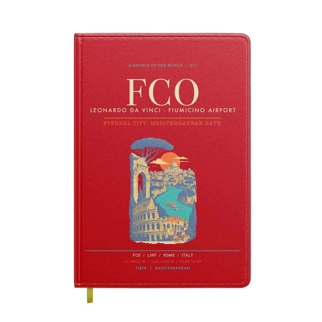Rome Leonardo da Vinci Fiumicino Airport FCO - Red