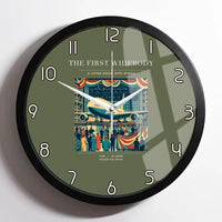Thumbnail for VINTAGE G4134 - The First Widebody - Designed Wall Clocks design on greenarmy framed