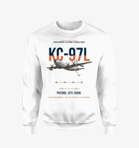 Thumbnail for KC-97L STRATOFREIGHTER design on white sweatshirt