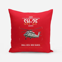Thumbnail for Kaman SH-2F Seasprite design on red pillow