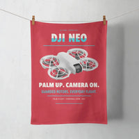 Thumbnail for DJI Neo design on red towel