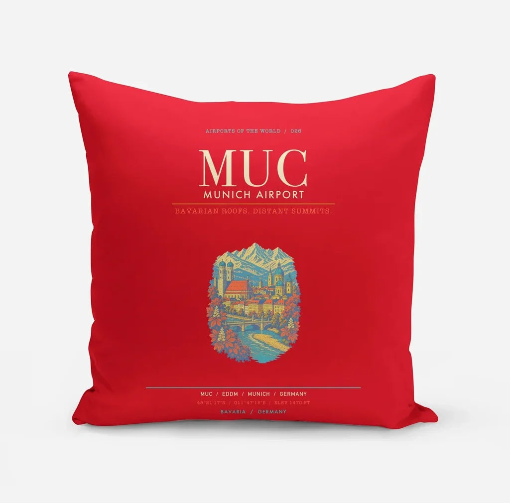 Munich Airport MUC - Red
