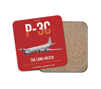 Thumbnail for P-3C Orion design on red 1 piece coaster