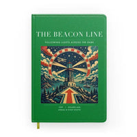 Thumbnail for VINTAGE G4147 - The Beacon Line - Designed Notebooks design on green