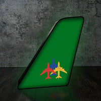 Thumbnail for Colourful 3 Airplanes 3D Lamp - view 7