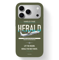 Thumbnail for Handley Page HPR.7 Dart Herald Case design on green army iphone case