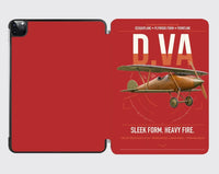 Thumbnail for Albatros D.Va design on red ipad tablet case