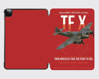 Thumbnail for Bristol Beaufighter TF X design on red ipad tablet case