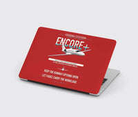 Thumbnail for Cessna Citation Encore+ design on red MacBook case