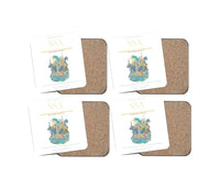 Thumbnail for Salvador - Deputado Luis Eduardo Magalhaes International Airport SSA Coaster 4-Pieces-Set - White