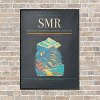 Thumbnail for Simón Bolívar International Airport SMR — Santa Marta vertical canvas print - framed - gray background
