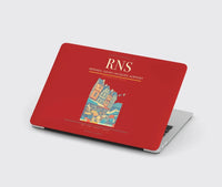 Thumbnail for Rennes–Saint-Jacques Airport (RNS) design on red MacBook case