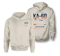 Thumbnail for KA-6D Intruder design on khaki double-side hoodie, double-side print