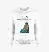 Thumbnail for Ahmed Ben Bella Airport (ORN) design on white sweatshirt