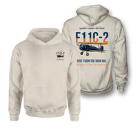 Thumbnail for F11C-2 GOSHAWK design on khaki hoodie