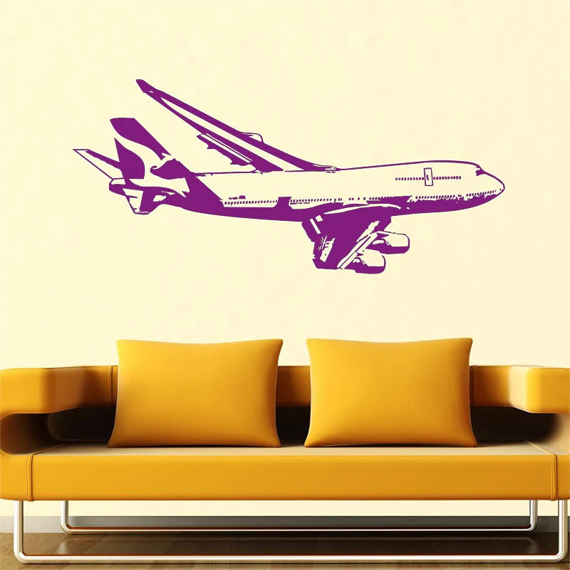 Boeing 747 Wall Sticker - view 12